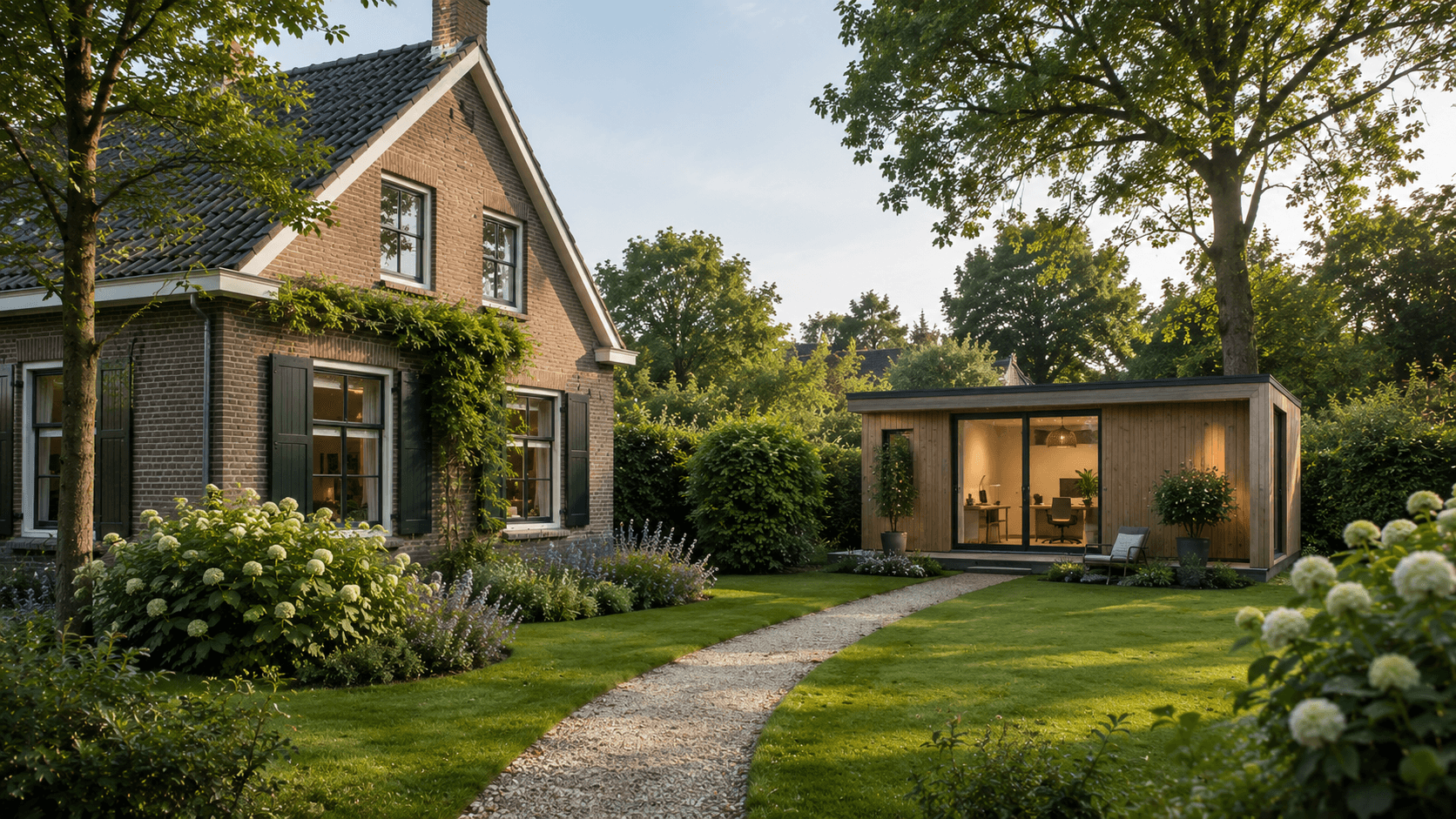 Prefab tuinkantoren vergelijken: modellen van meerdere aanbieders — Tuinkantoor
