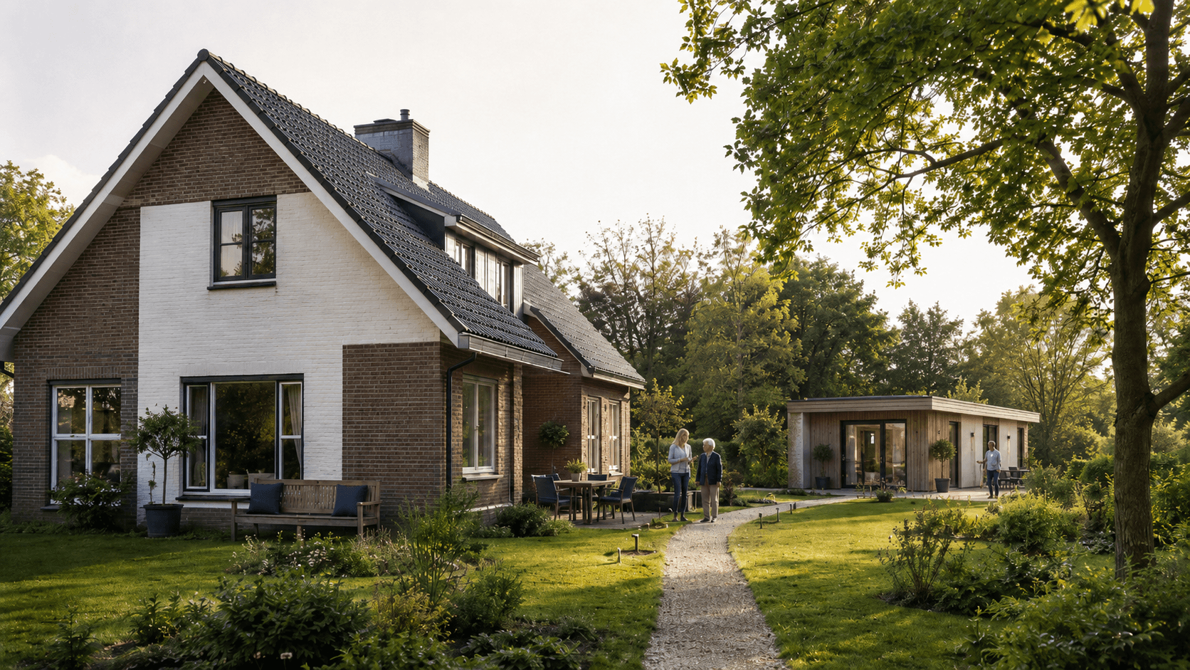 Woning voor je ouders op eigen erf: mantelzorg én familiewoning — Familiewoning